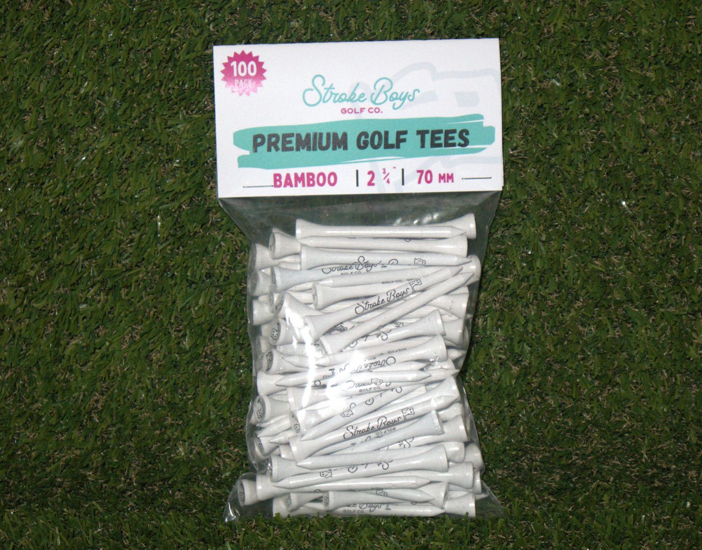 PREMIUM GOLF TEES // 100 PACK