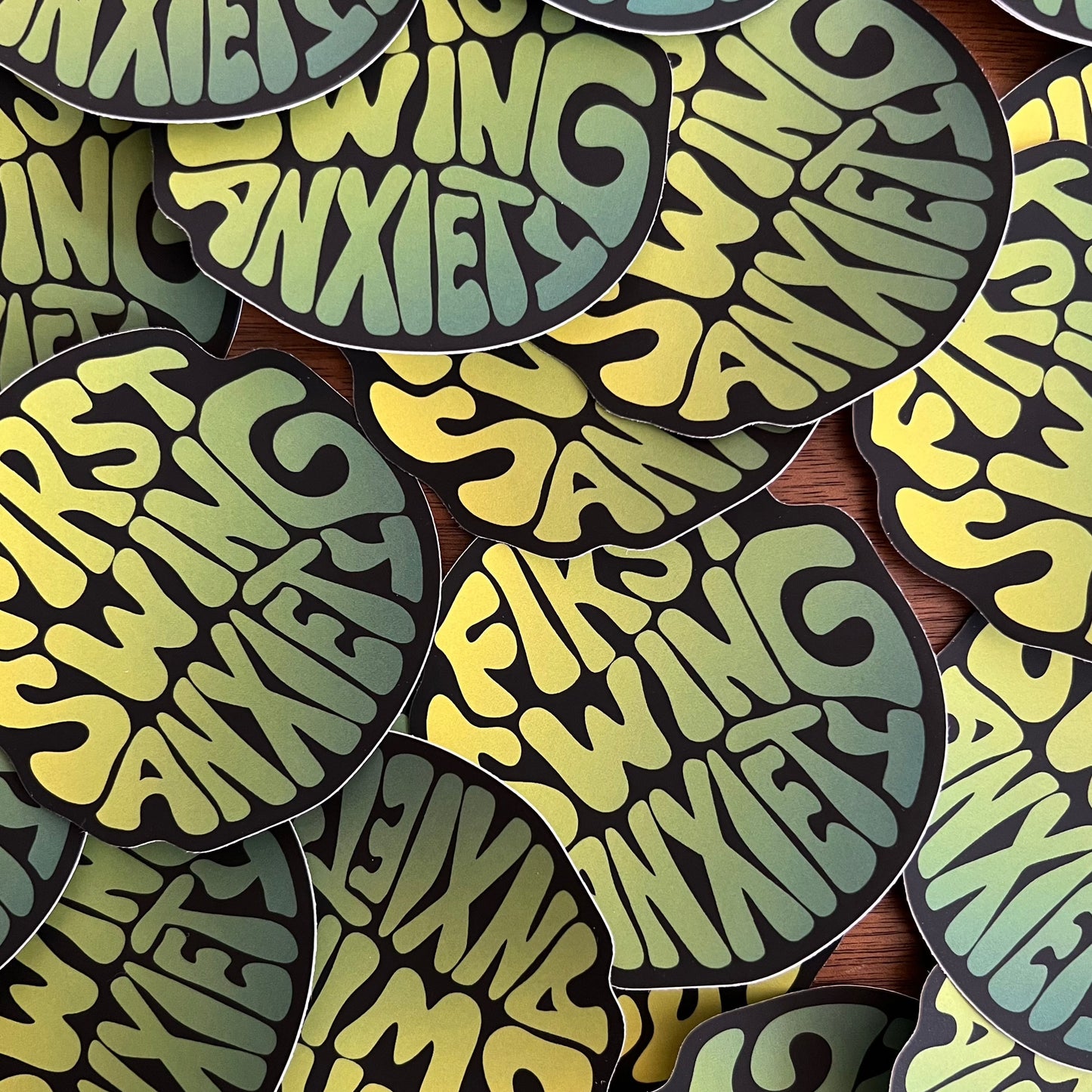 FIRST SWING ANXIETY STICKER