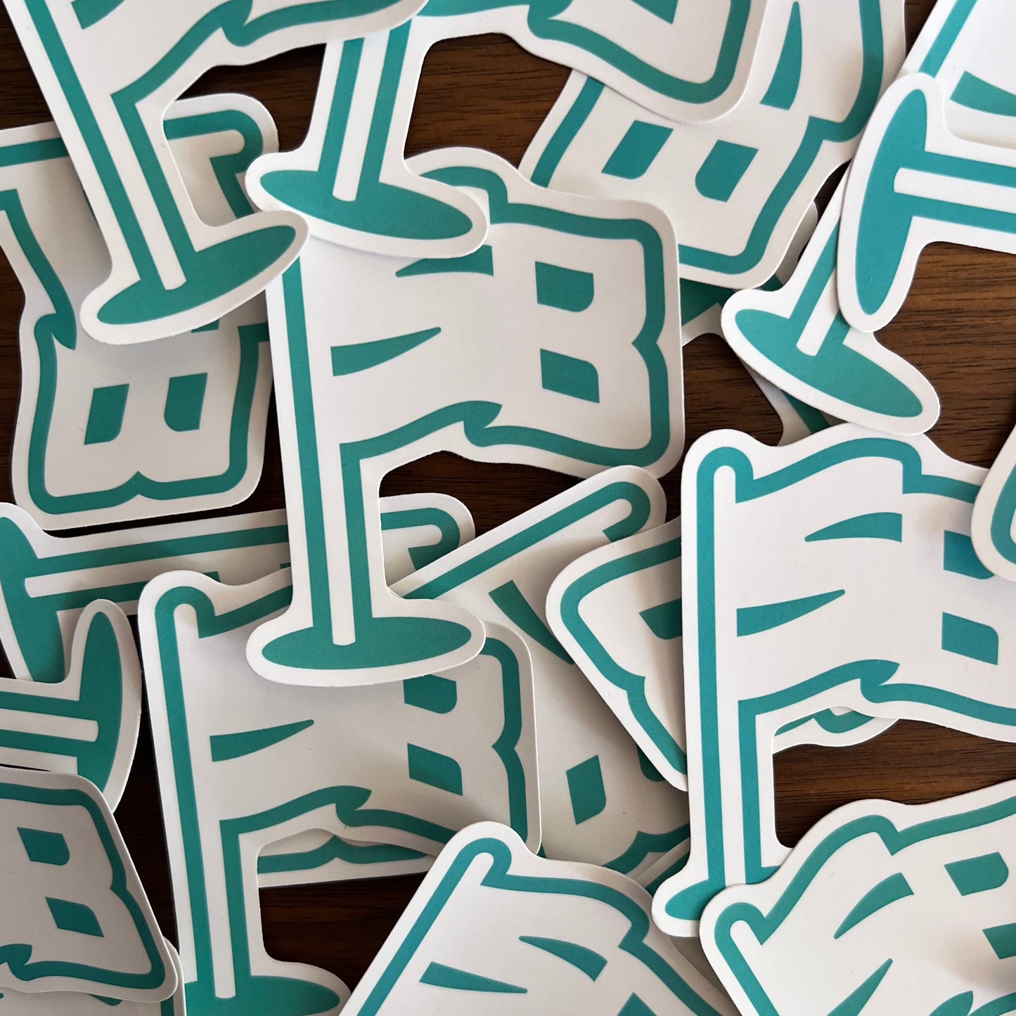 STROKE BOYS FLAG STICKER