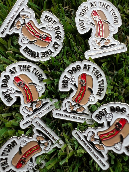 HOT DOG AT THE TURN BALL MARKER