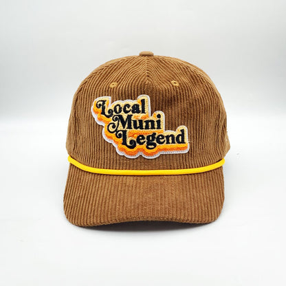 LOCAL MUNI LEGEND CORDUROY HAT